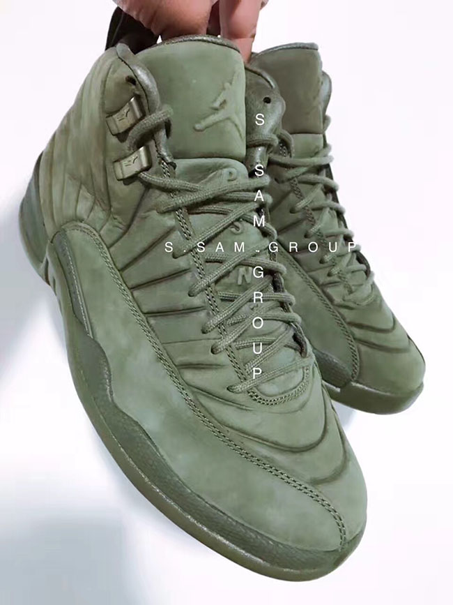 Olive PSNY Air Jordan 12 Release Date
