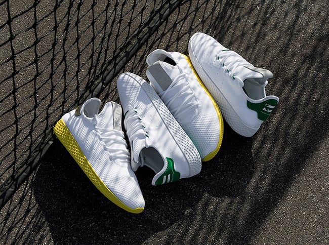 Pharrell adidas Tennis HU Release Date