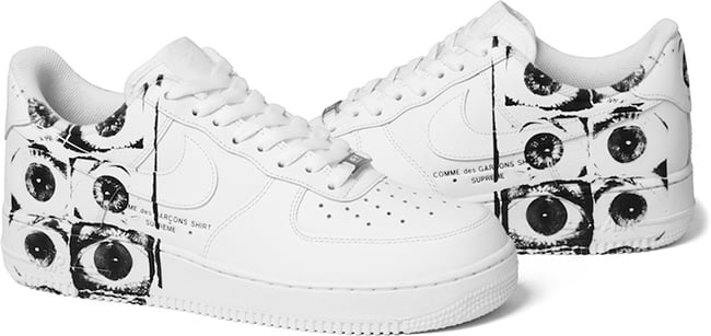 Supreme Comme des Garcons Nike Air Force 1 Release Date