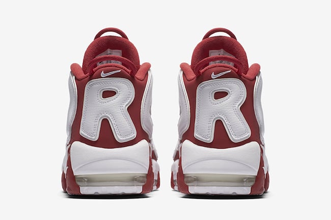 Supreme Nike Air More Uptempo Red White