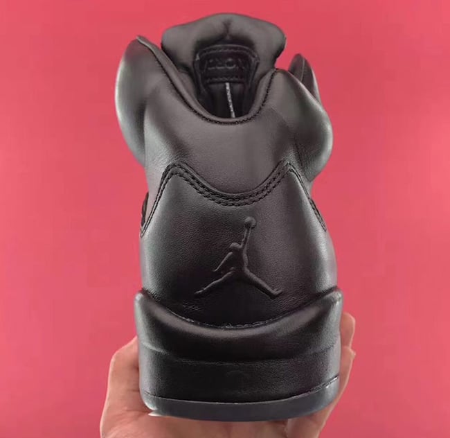 Triple Black Air Jordan 5 Premium