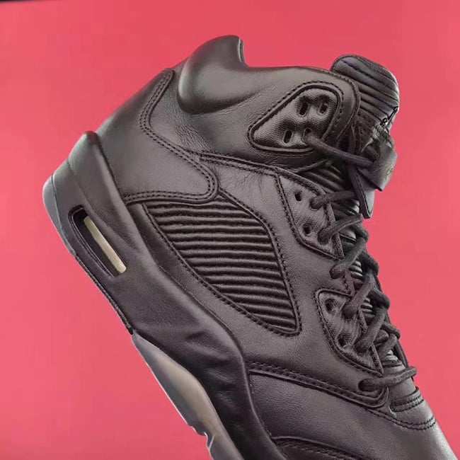 jordan 5 retro premium triple black