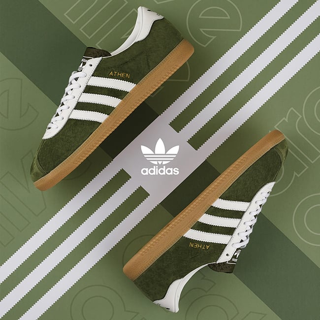 adidas Athen Forest Green size? Exclusive