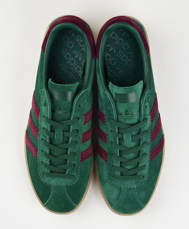 adidas Bermuda Pine Green Maroon