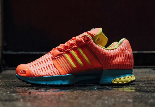 adidas climacool shoes orange and blue