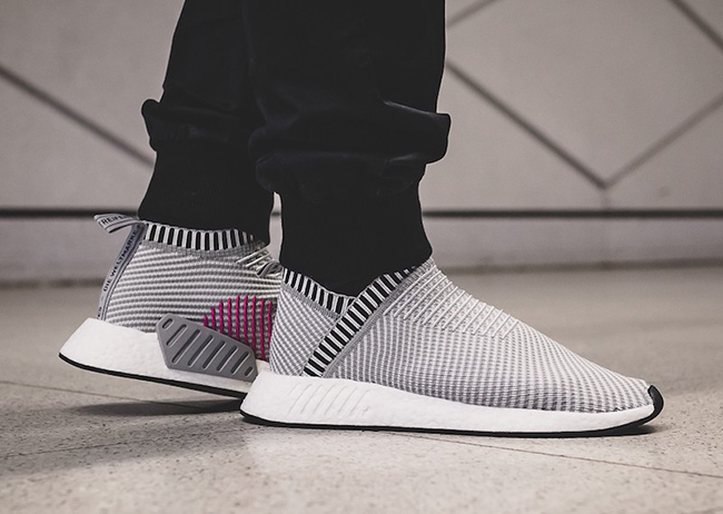 adidas NMD City Sock 2 Primeknit Shock Pink Grey