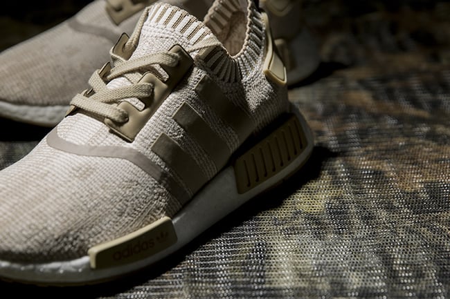 adidas NMD R1 Primeknit Oreo Linen Khaki