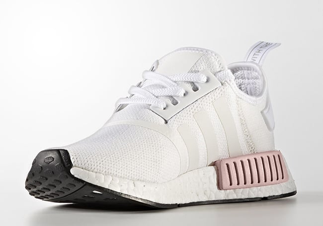 nmd white and rose gold