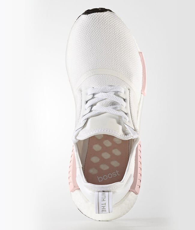 adidas nmd blanche rose