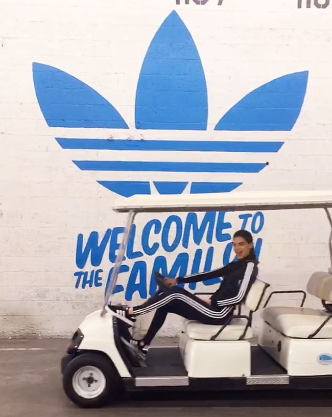 adidas Signs Kendall Jenner