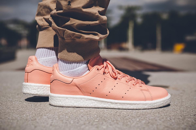 adidas Stan Smith Boost Haze Coral BY2910 | SneakerFiles