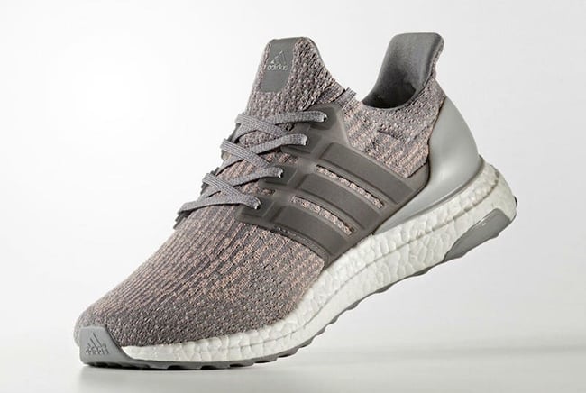 adidas Ultra Boost 3.0 Grey Four Trace Pink