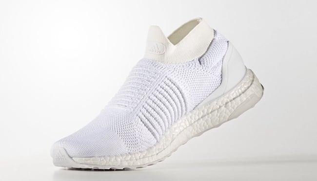 adidas Ultra Boost Laceless Mid Triple White Release Date