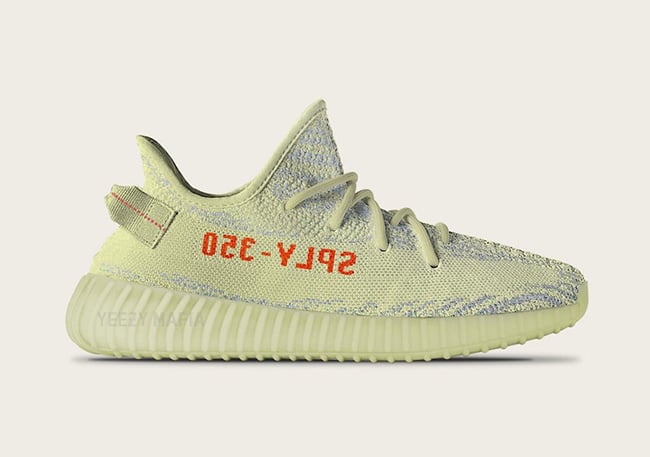 adidas Yeezy 350 Boost V2 Semi Frozen Yellow