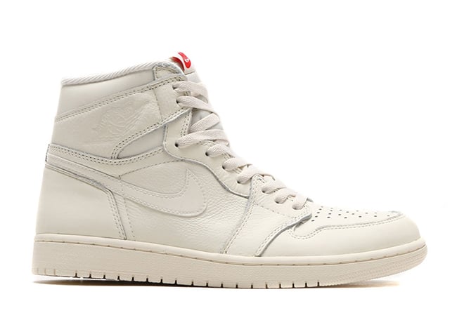 Air Jordan 1 High OG Sail University Red 555088-114 Release Date