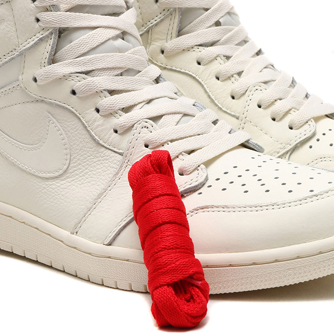 Air Jordan 1 High OG Sail University Red 555088-114 Release Date