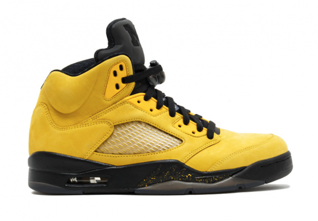 yellow 5 jordan