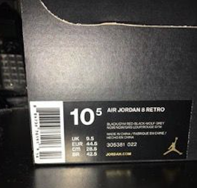 Air Jordan 8 Bred Black Gym Red Wolf Grey Release Date