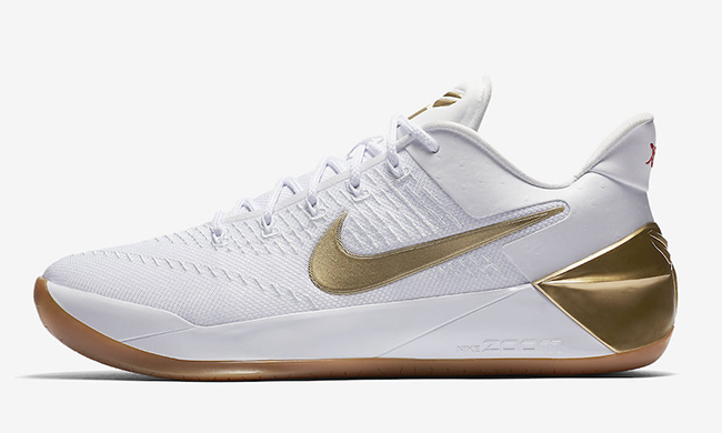 Nike Kobe AD Big Stage White Gold 