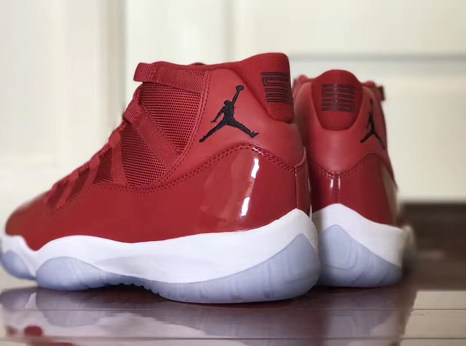 Chicago Air Jordan 11 Gym Red 378037-623