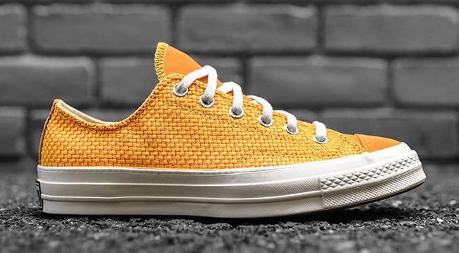 Converse Chuck Taylor All Star Woven Low University Gold