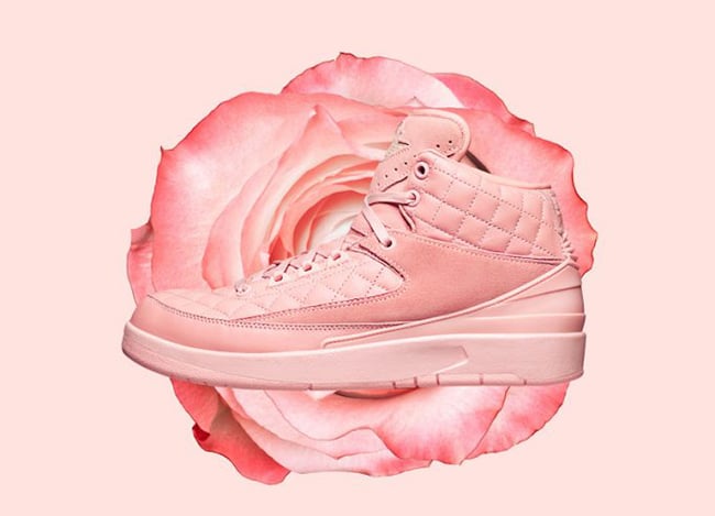 Just Don Air Jordan 2 Pink Orange