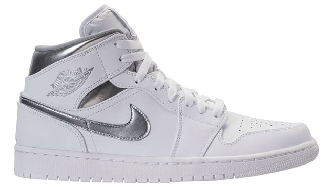 jordan 1 mid metallic silver