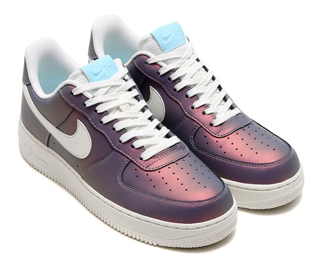 Nike Air Force 1 07 LV8 Iridescent Still Blue 823511-403