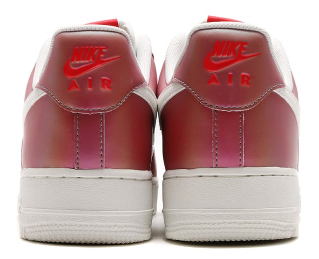 Nike Air Force 1 07 LV8 Iridescent Track Red 823511-600