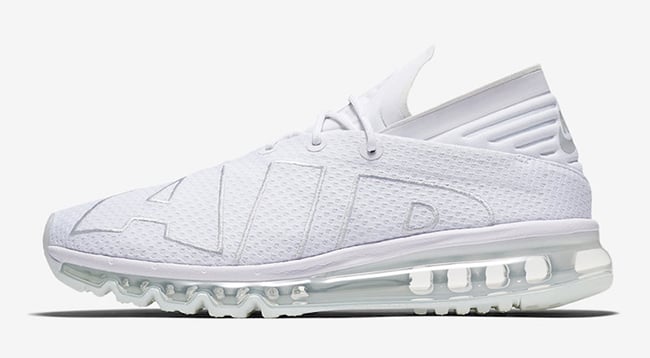 nike air max flair triple white