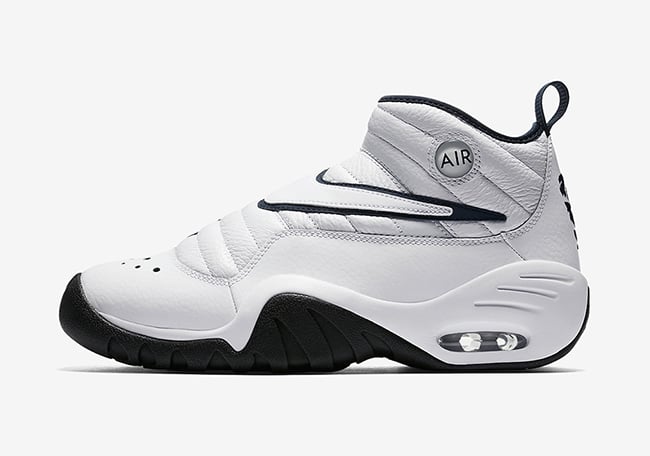 Nike Air Shake NDestrukt OG White Navy Release Date