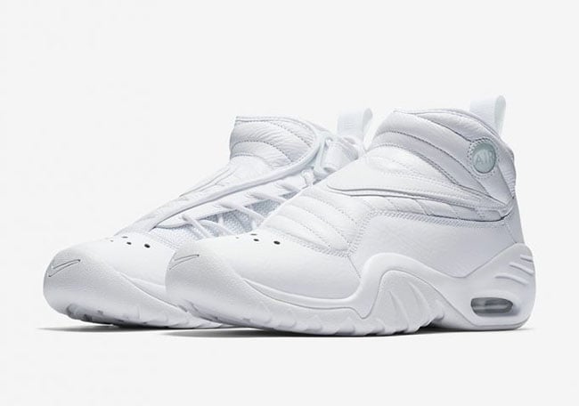 Nike Air Shake NDestrukt ‘Triple White’