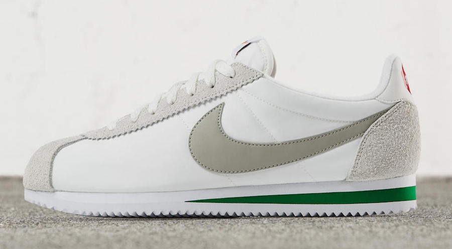 Nike Classic Cortez Nylon Premium Ivory Pine Green