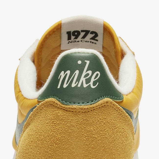 Nike Cortez Oregon Yellow Gorge Green