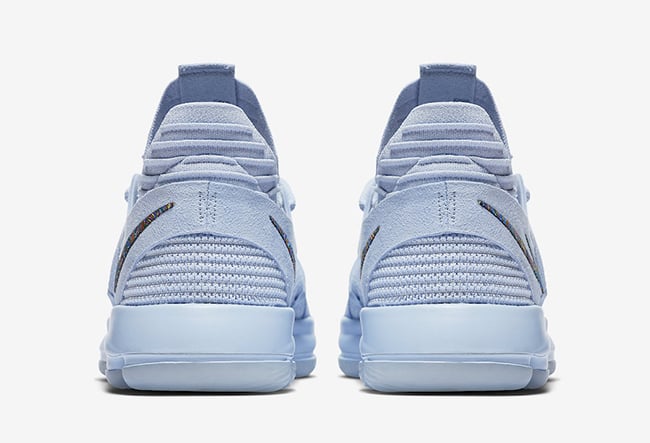 Nike KD 10 Anniversary Faint Blue 897817-900