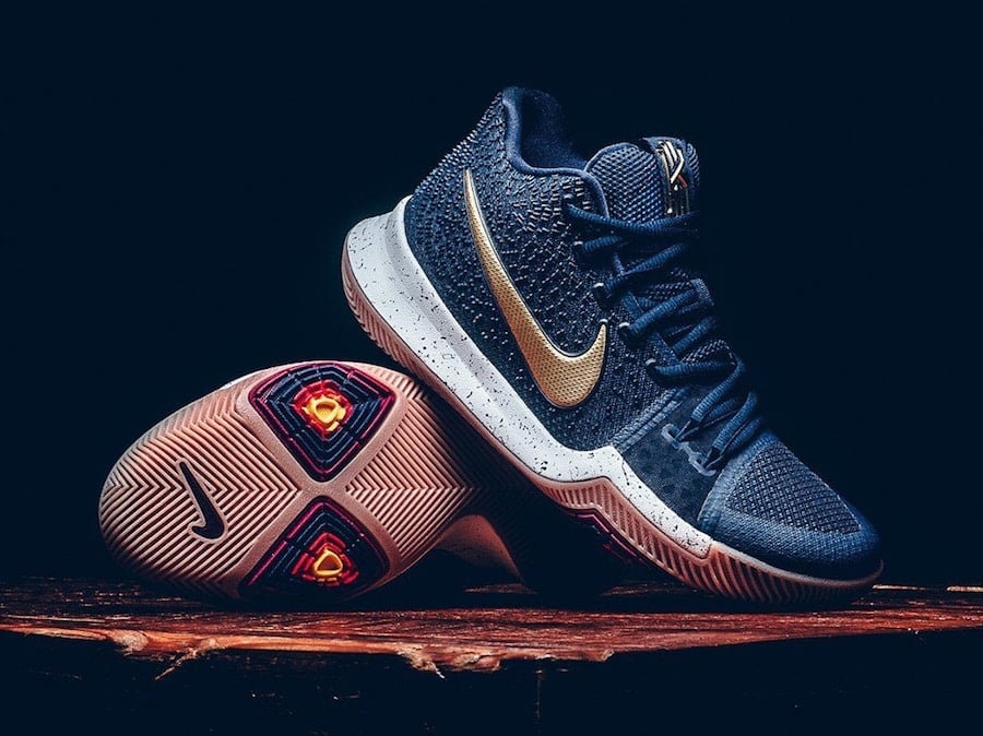 Nike Kyrie 3 in ‘Dark Obsidian’ Releases Tomorrow