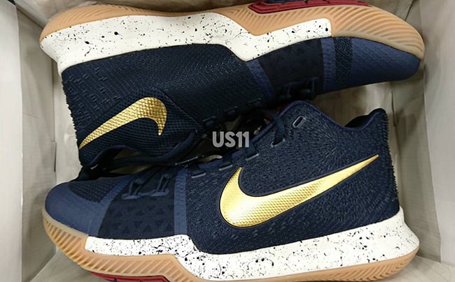 kyrie 3 blue and gold
