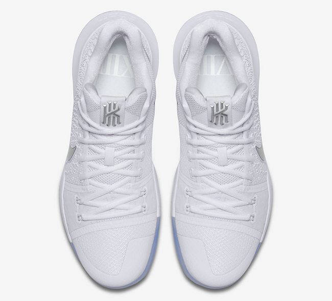 Nike Kyrie 3 White Chrome 852395-193 Release Date