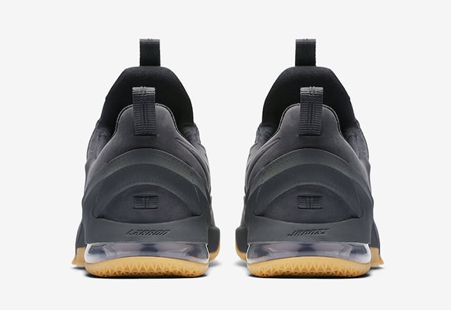 Nike LeBron 13 Low Anthracite Gum AH8289-001 Release Date | SneakerFiles