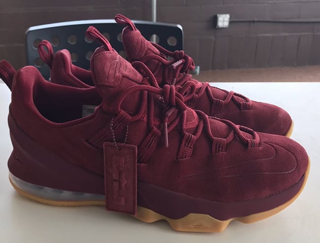 Nike LeBron 13 Low Premium Team Red Release Date