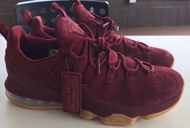 Nike LeBron 13 Low Premium Team Red Release Date