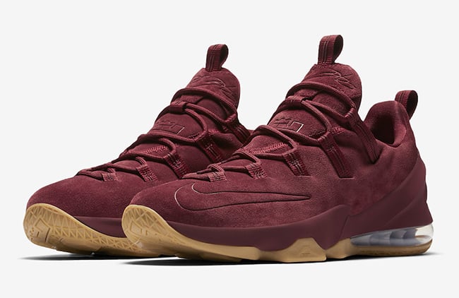 Nike LeBron 13 Low Team Red Gum Release Date