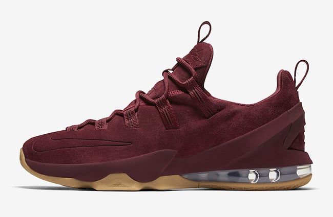 Nike LeBron 13 Low Team Red Gum Release Date