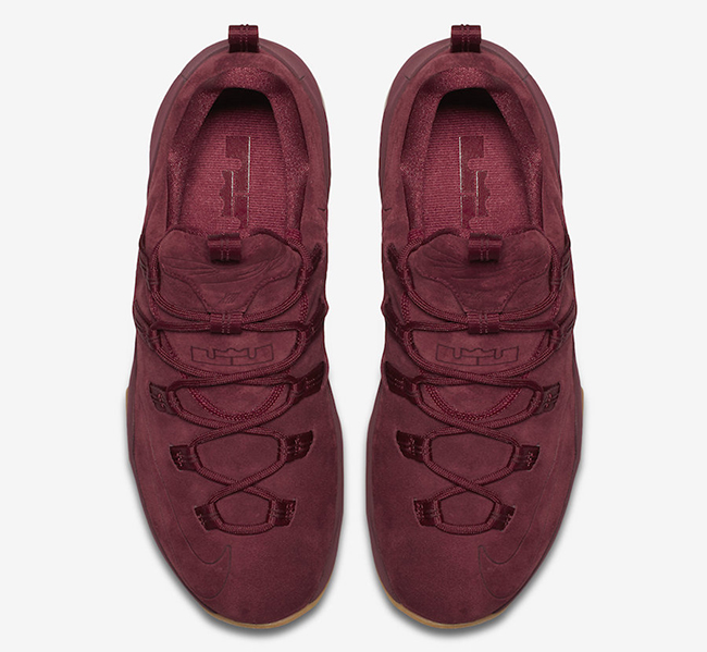 Nike LeBron 13 Low Team Red Gum Release Date