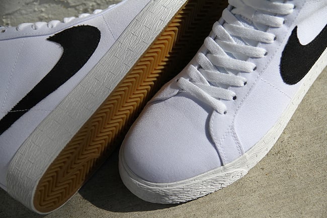 Nike SB Zoom Blazer Mid Canvas White Gum