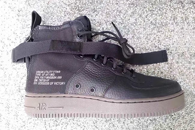 Nike SF-AF1 Mid Black Gum