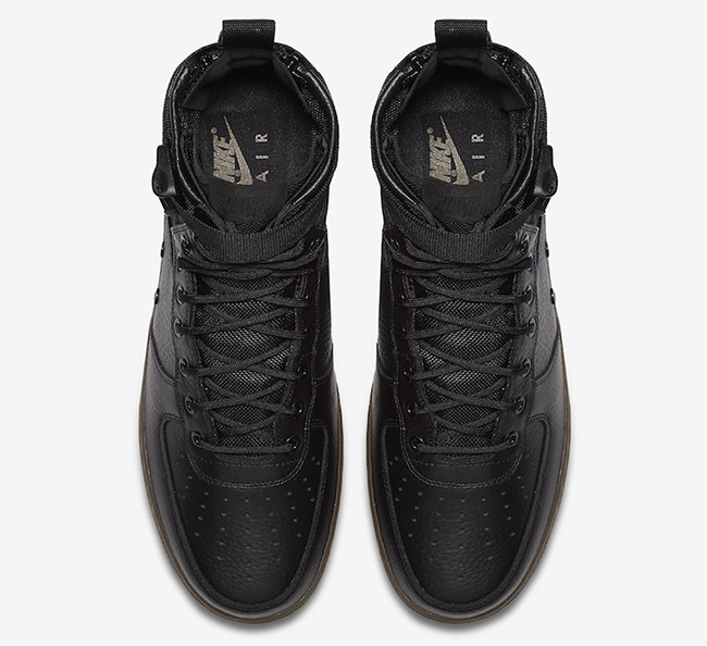 Nike SF-AF1 Mid Black Cargo Khaki Release Date