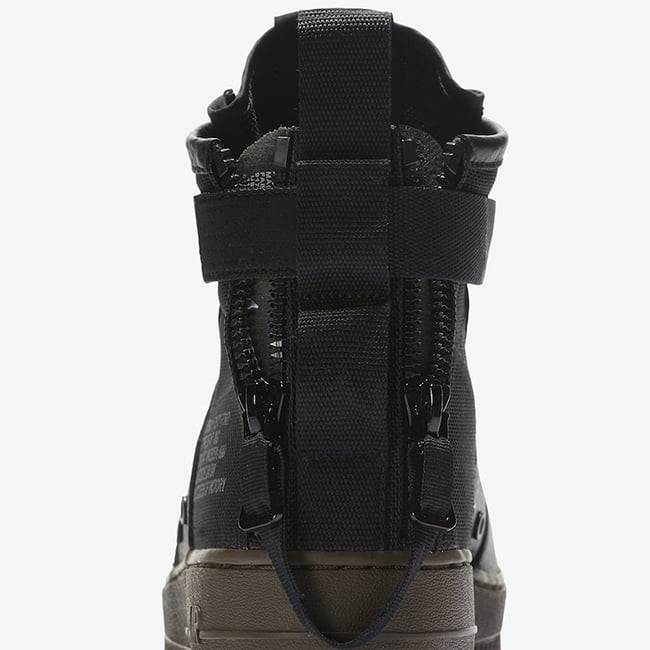 Nike SF-AF1 Mid Black Cargo Khaki Release Date