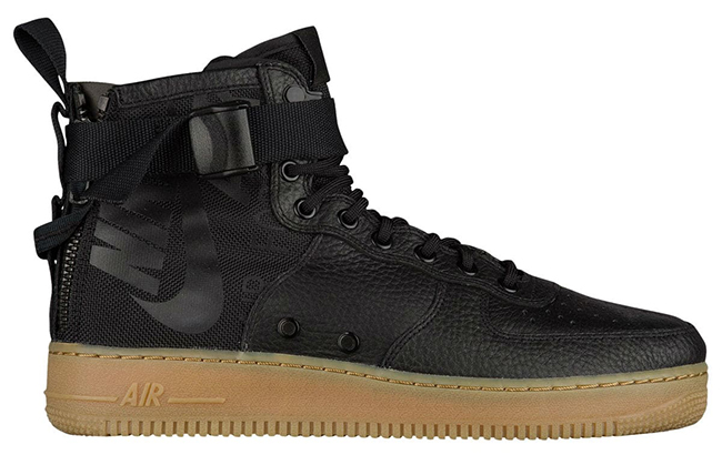 Nike SF AF1 Mid Black Gum 917753-003