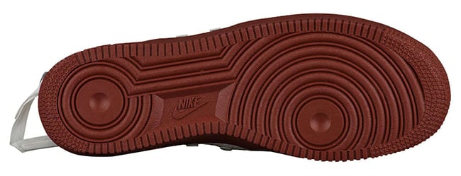 Nike SF AF1 Mid Ivory Dark Red 917753-100